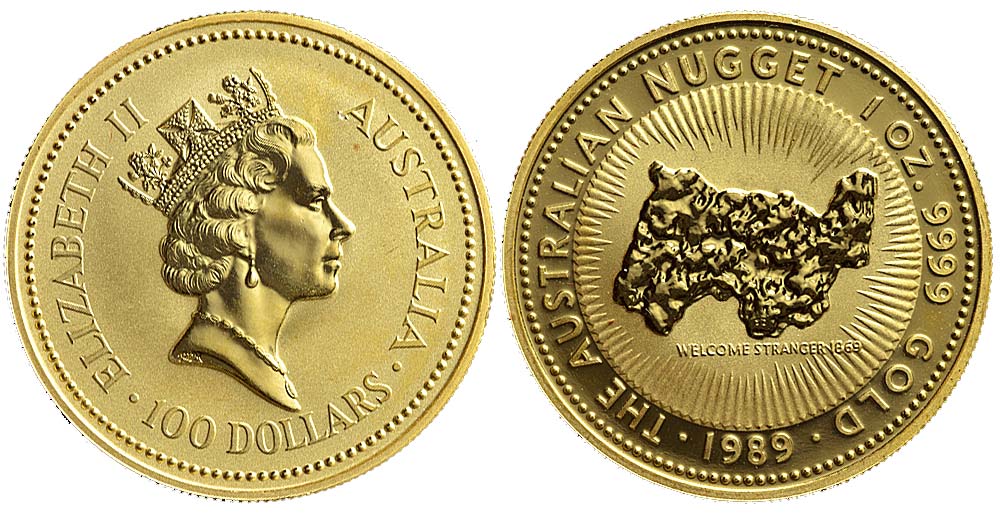 Australia Elizabeth Dollars 1989 Gold 