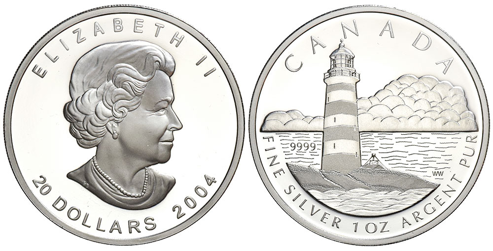 Canada Elizabeth Dollars 2004 