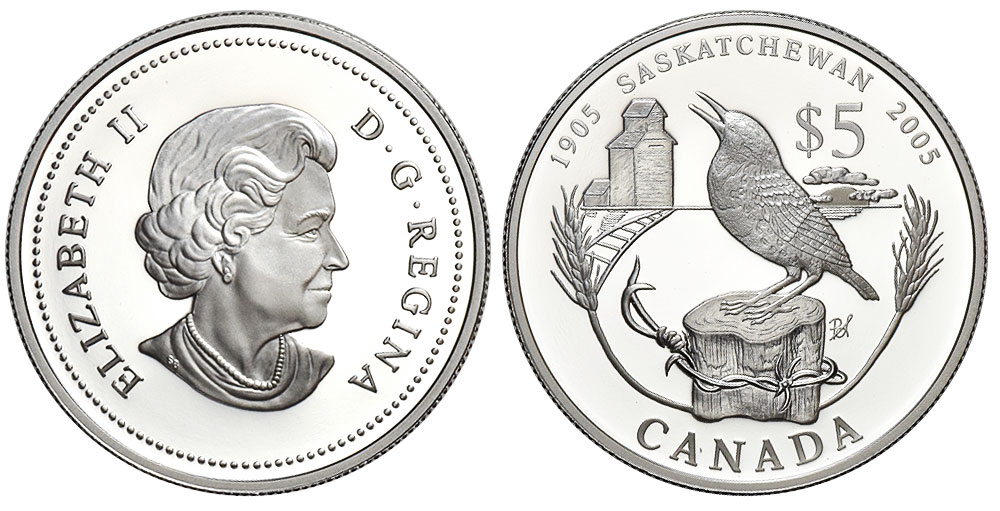 Canada Elizabeth Dollars 2005 