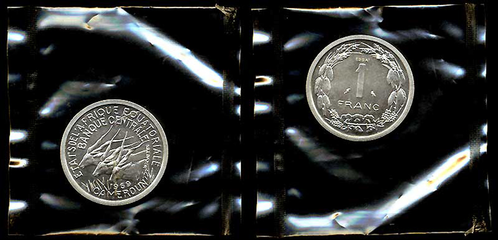 Equatorial African States Franc 1969 