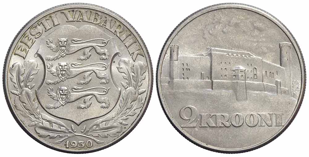 Estonia Republic Krooni 1930 