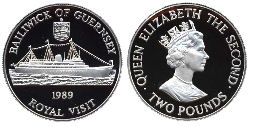 Guernsey Elizabeth Pounds 1989 