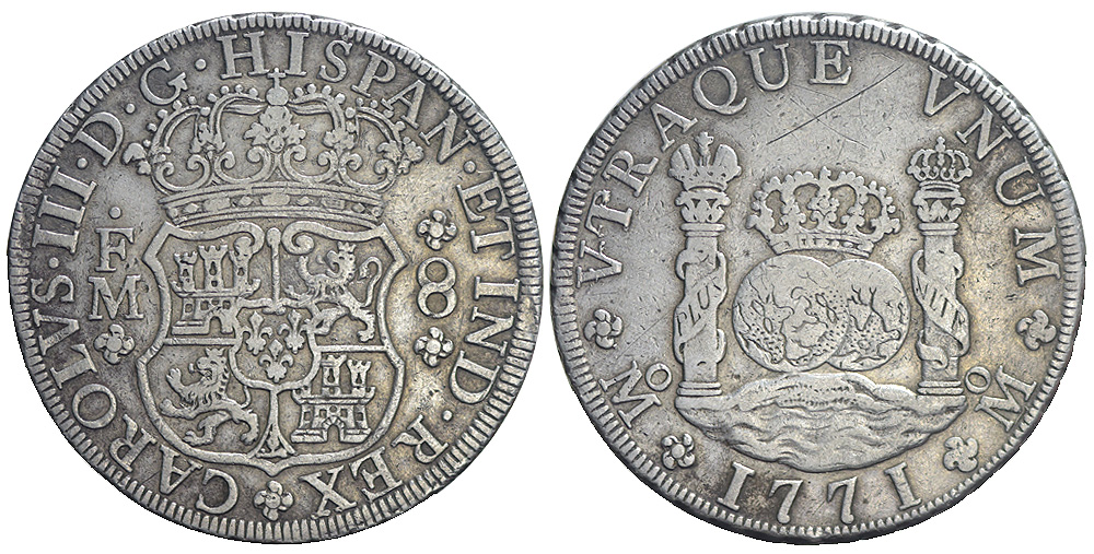 Mexico Carlos Reales 1771 