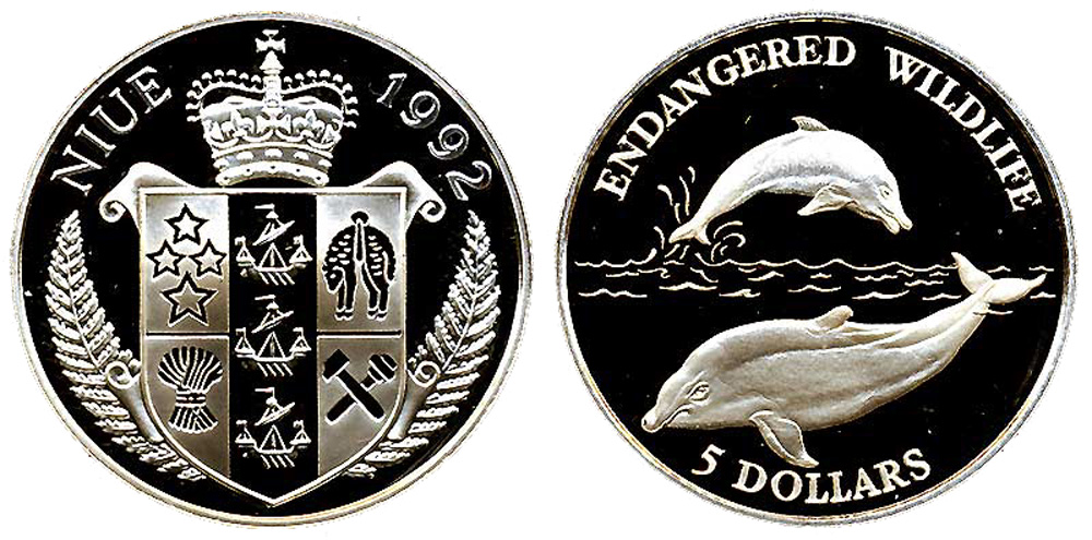 Niue Dollars 1992 