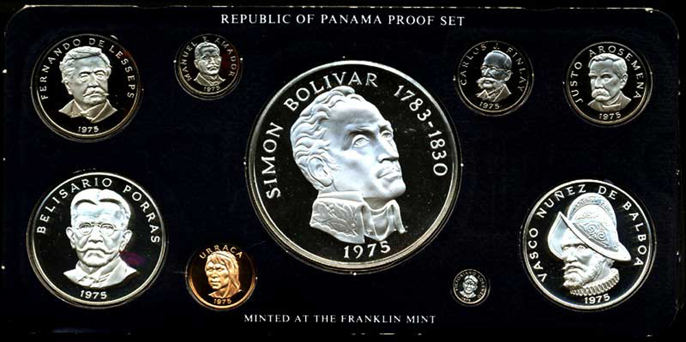 Panama Republic 1975 AgNi 