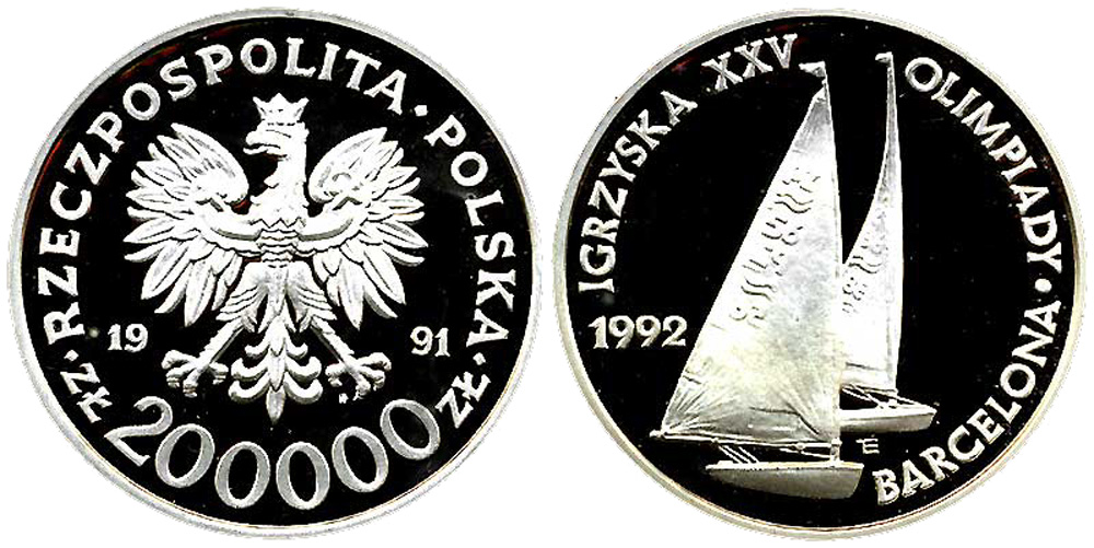Poland Peoples Republic Zlotych 1991 
