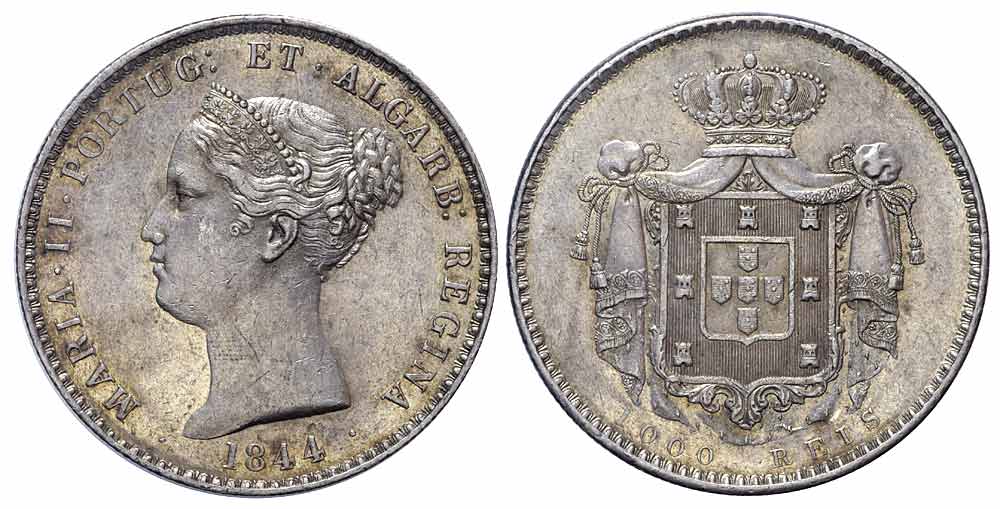 Portugal Maria Reis 1844 
