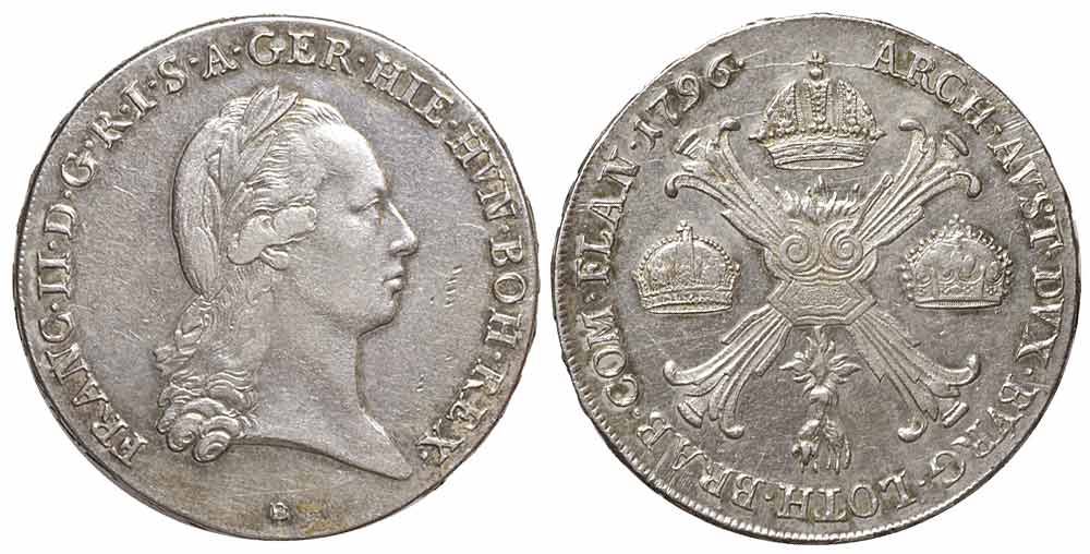 Slovakia Franz Kronentaler 1796 