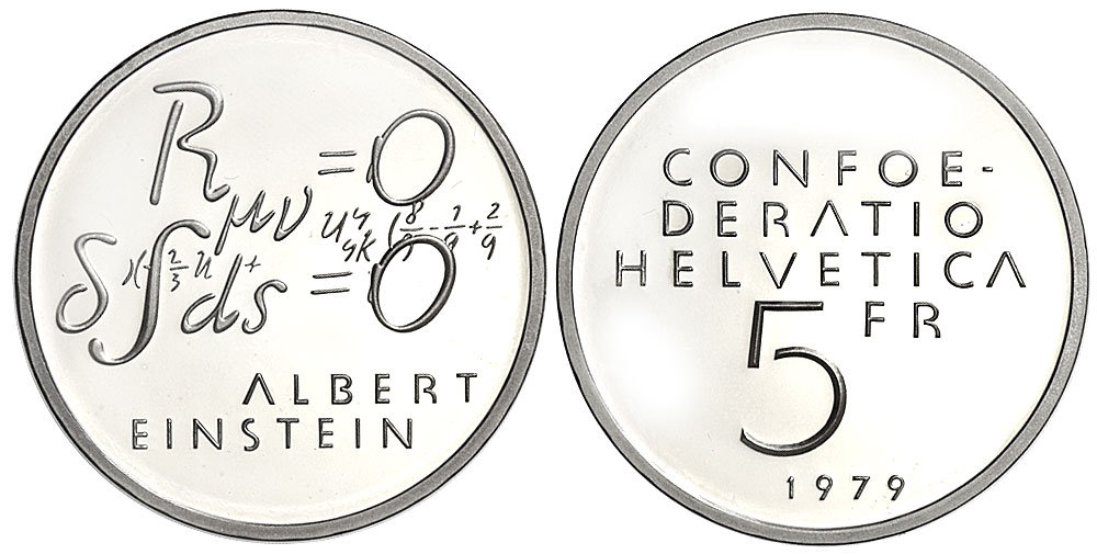 Switzerland Commemorative Coinage Francs 1979 CuNi 
