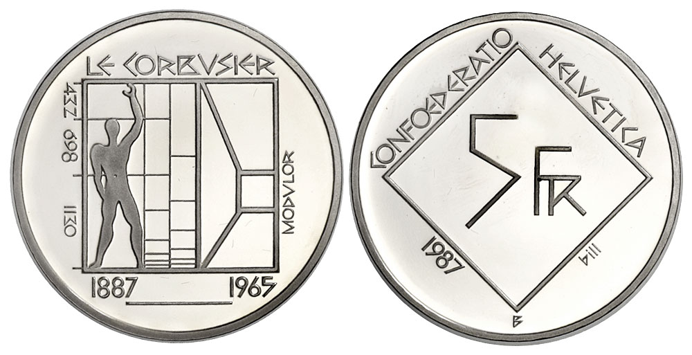 Switzerland Commemorative Coinage Francs 1987 CuNi 