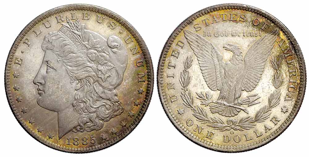 United States Dollar 1885 