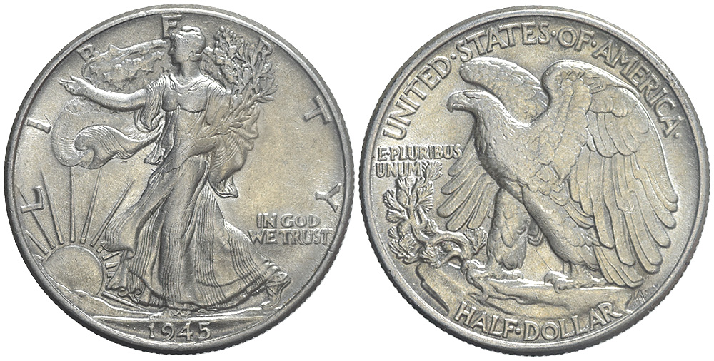 United States Dollar 1945 