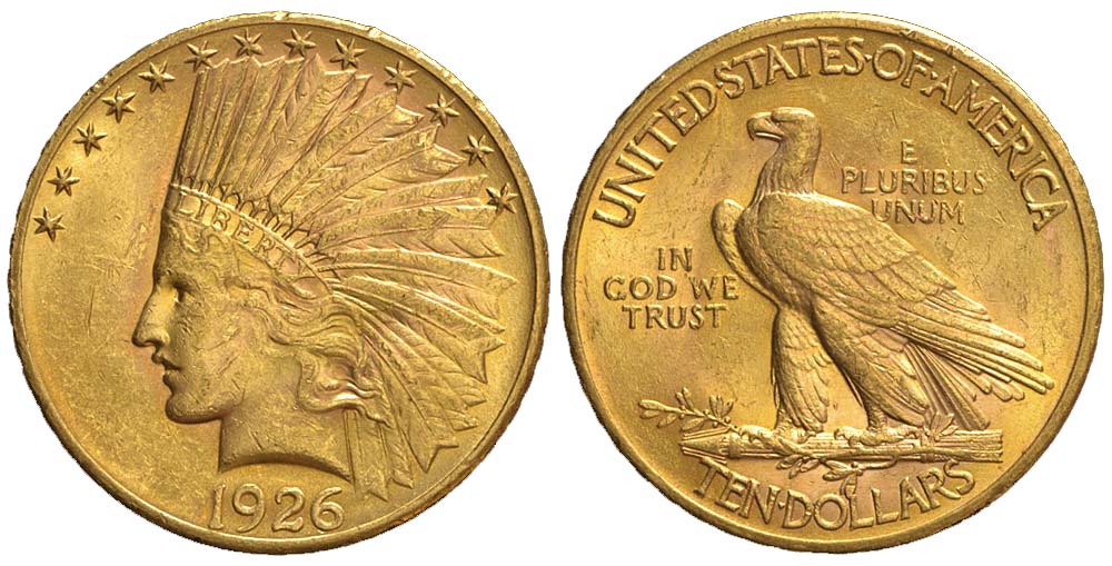 United States Dollars 1926 Gold 
