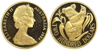Australia-Elizabeth-II-Dollars-1984-Gold
