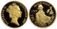 Australia-Elizabeth-II-Dollars-1987-Gold