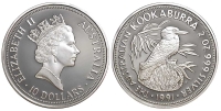 Australia-Elizabeth-II-Dollars-1991-AR