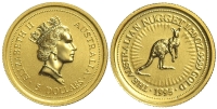 Australia-Elizabeth-II-Dollars-1995-Gold