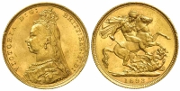 Australia-Victoria-Sovereign-1893-Gold