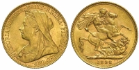 Australia-Victoria-Sovereign-1898-Gold
