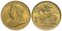 Australia-Victoria-Sovereign-1899-Gold