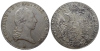 Austria-Franz-I-Thaler-1823-AR