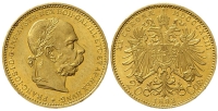 Austria-Franz-Joseph-I-Corona-1893-Gold