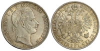 Austria-Franz-Joseph-I-Florin-1861-AR