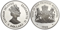 Cayman-Islands-Elizabeth-II-Dollars-1988-AR