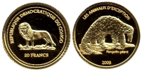 Congo-Democratic-Republic-Francs-2003-Gold