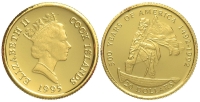 Cook-Islands-Elizabeth-II-Dollars-1995-Gold