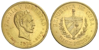 Cuba-Republic-Pesos-1916-Gold
