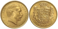 Denmark-Christian-X-Kroner-1914-Gold