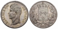 France-Charles-X-Francs-1827-AR