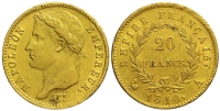 France-Napoleon-I-as-Emperor-Francs-1810-Gold
