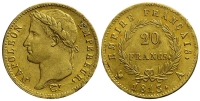 France-Napoleon-I-as-Emperor-Francs-1813-Gold