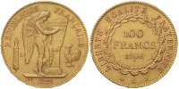 France-Third-Republic-Francs-1906-Gold