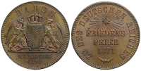 Germany-Baden-Friedrich-as-Grand-Duke-Kreuzer-1871-AE