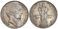 Germany-Bavaria-Maximilian-II-Gulden-1855-AR