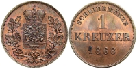 Germany-Schwarzburg-Rudolstadt-Albert-Kreuzer-1868-AE