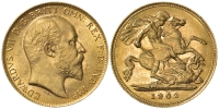 Great-Britain-Edward-VII-Sovereign-1902-Gold