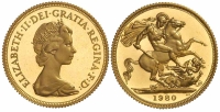 Great-Britain-Elizabeth-II-Sovereign-1980-Gold