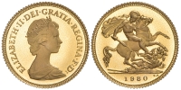 Great-Britain-Elizabeth-II-Sovereign-1980-Gold