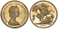 Great-Britain-Elizabeth-II-Sovereign-1981-Gold