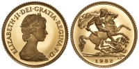 Great-Britain-Elizabeth-II-Sovereign-1982-Gold