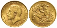 Great-Britain-George-V-Sovereign-1913-Gold