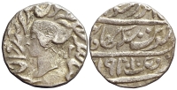 India-Bharatpur-Jaswant-Singh-Rupee-1858-AR