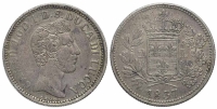 Italy-A-Regional-Mints-Lucca-Carlo-Ludovico-di-Borbone-Lire-1837-AR