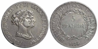 Italy-A-Regional-Mints-Lucca-Felix-and-Elisa-(Bonaparte)-Franchi-1806-AR