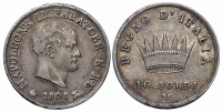 Italy-A-Regional-Mints-Milano-Napoleone-I-Soldi-1808-AR