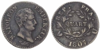 Italy-A-Regional-Mints-Torino-Napoleone-I-Franc-1807-AR